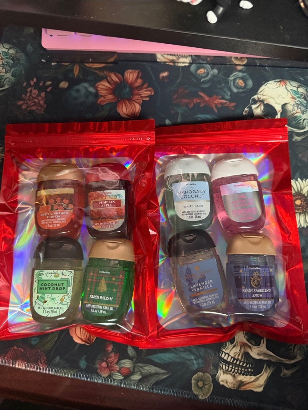 Bath & Body works set of 8 random hand sanitizers